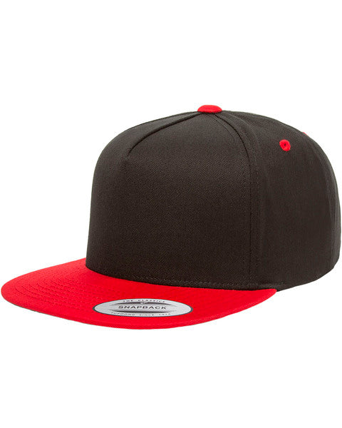 Yupoong Y6007 Adult 55-Panel Custom Upside Down Text  Hat