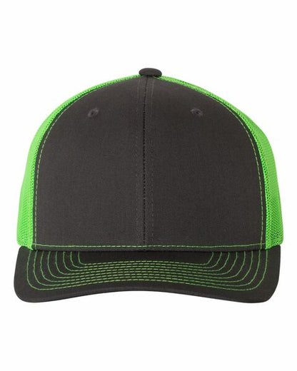 Richardson 112 Snapback Custom Upside Down Text  Hat
