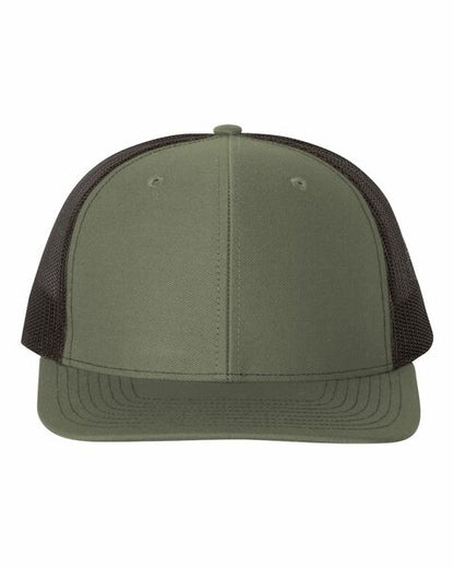 Richardson 112 Snapback Custom Upside Down Text  Hat