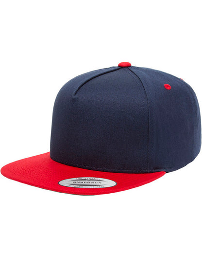 Yupoong Y6007 Adult 55-Panel Custom Upside Down Text  Hat