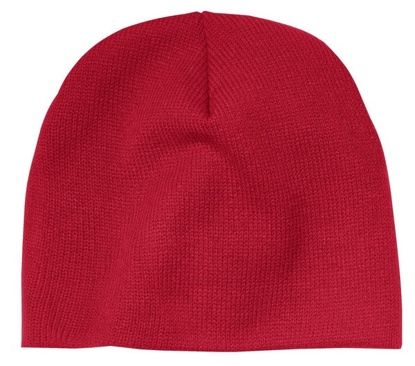 Custom Port & Company Upside Down Text  Beanie