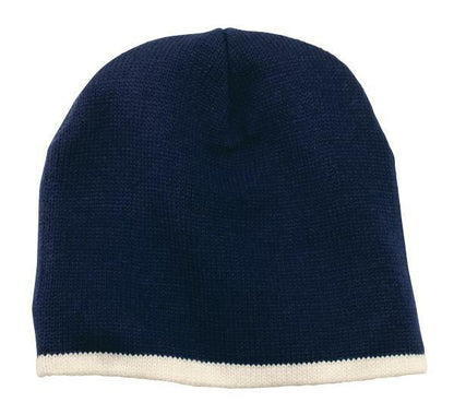 Custom Port & Company Upside Down Text  Beanie