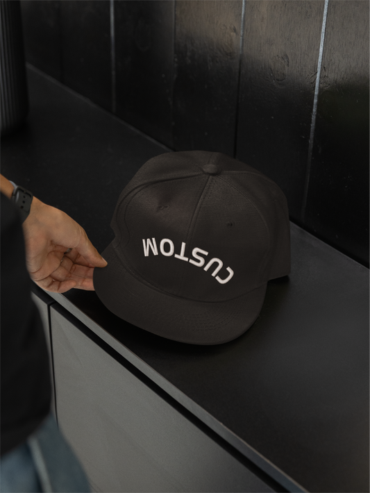 Yupoong Y6007 Adult 55-Panel Custom Upside Down Text  Hat
