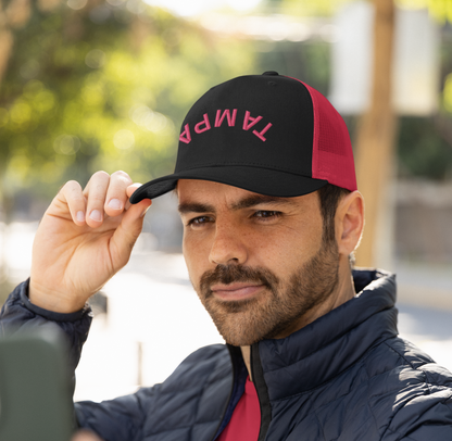 Richardson 112 Snapback Custom Upside Down Text  Hat