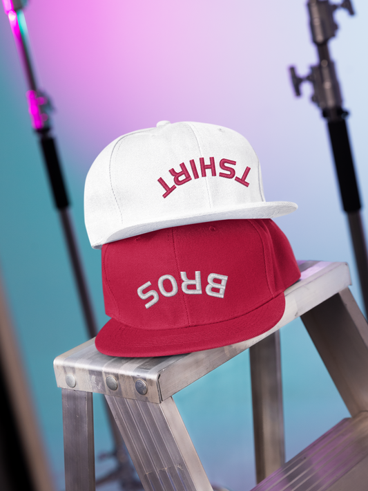 Yupoong Y6007 Adult 55-Panel Custom Upside Down Text  Hat